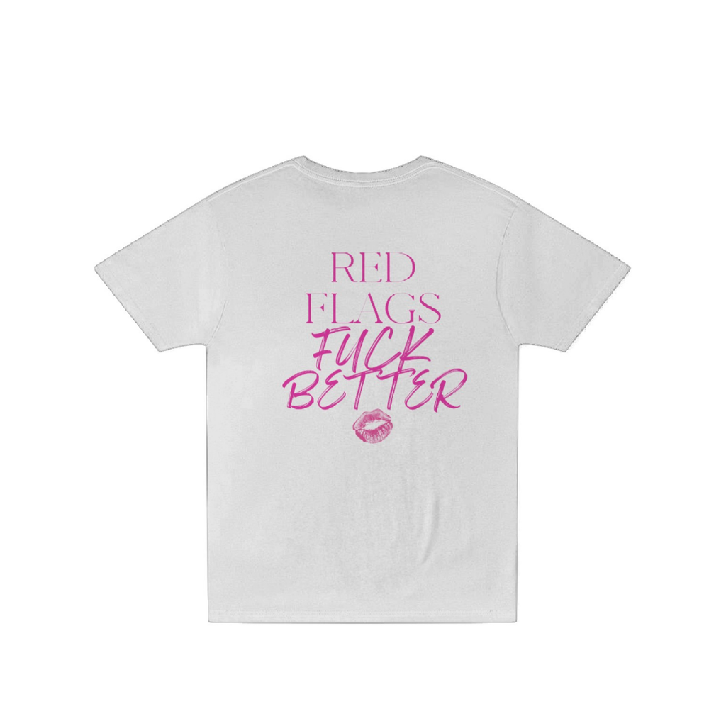 Red Flags Fuck Better Pocket Tee