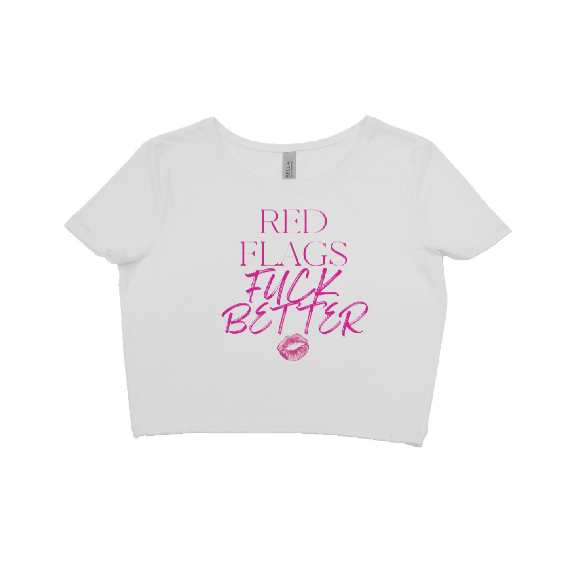 Red Flags Fuck Better Baby Tee