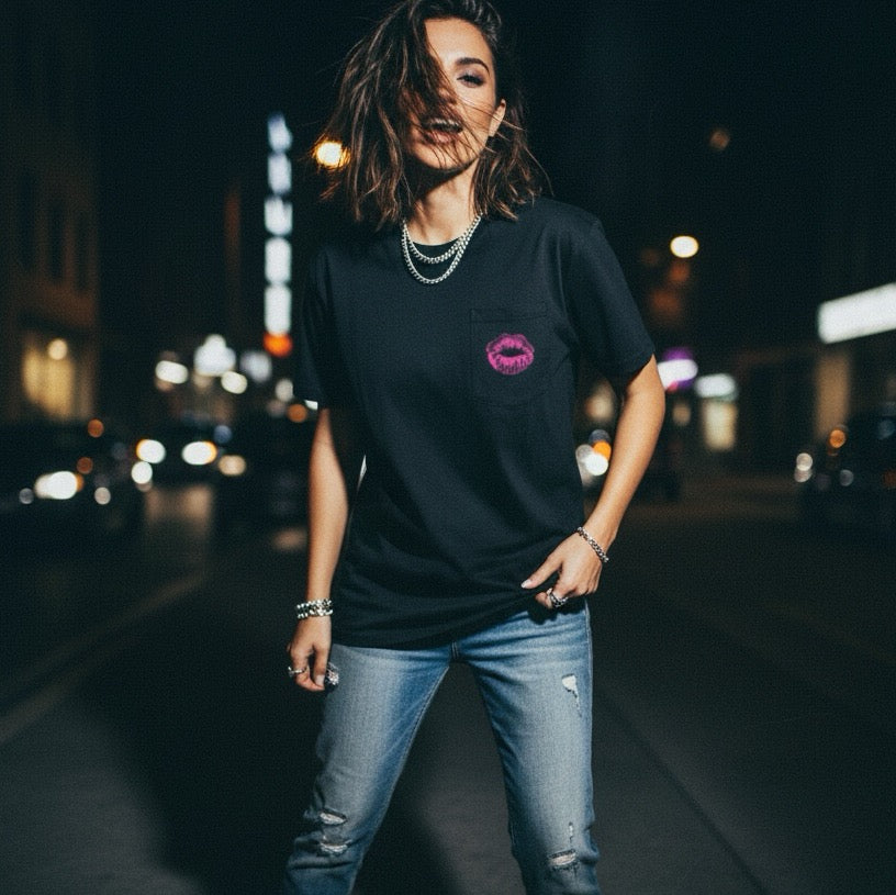 Red Flags Fuck Better Pocket Tee